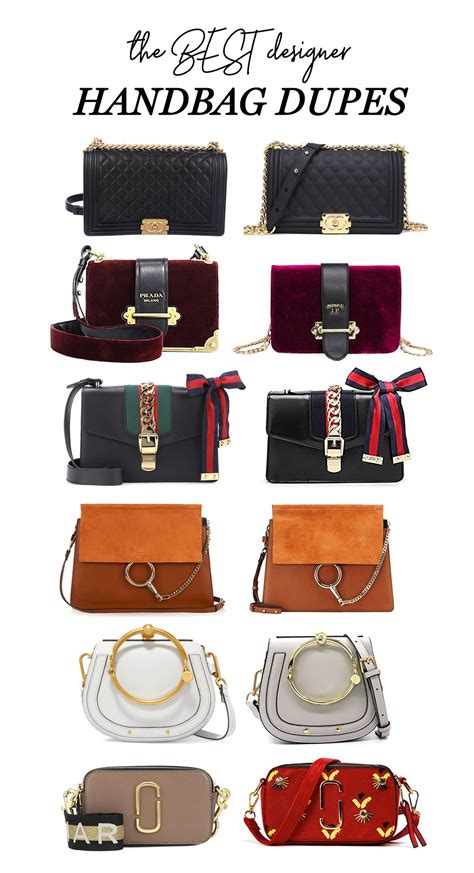 handbag dupes|dupe handbag websites.